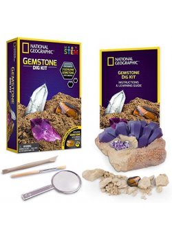 National Geographic STEM Set: Gemstone Mini Dig Kit